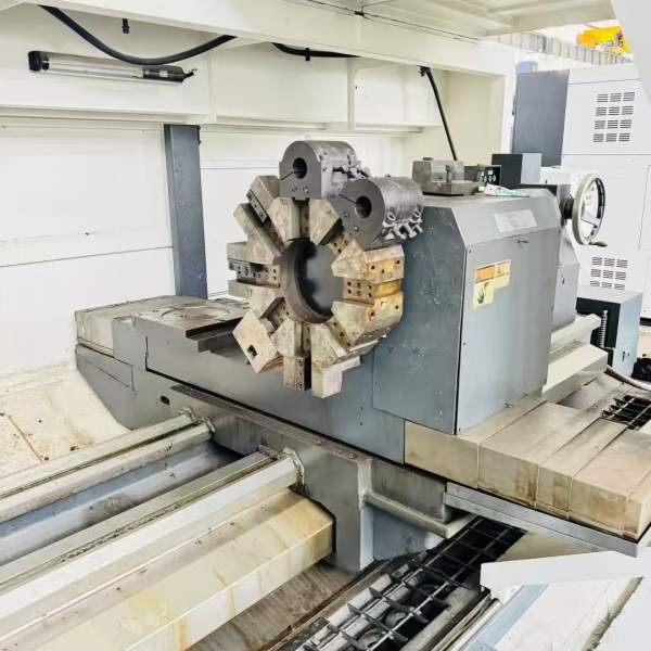 台湾原装永铨数控车床LD48x3000平轨数控车床，8工位伺.