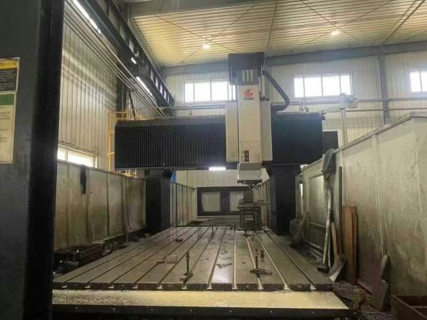 上海斌盛5027数控龙门工作台52.3米，行程5000/2700/10.