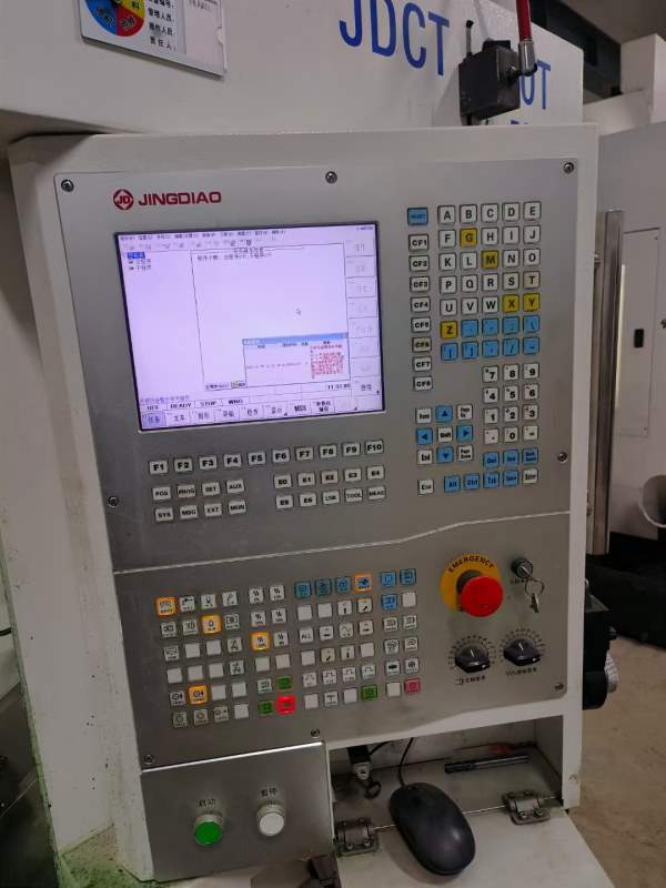 北京精雕600T，行程600x500x300，HSK a50主轴转速2000.