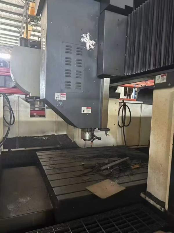 刚刚买下同款两台台湾大畏1715B数控龙门加工中心、工.