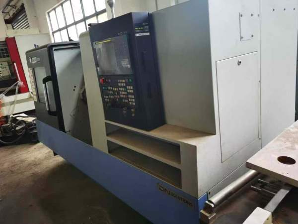 刚买下 迪恩LYNX305斜车系统：发那科TF Plus行程：X轴.