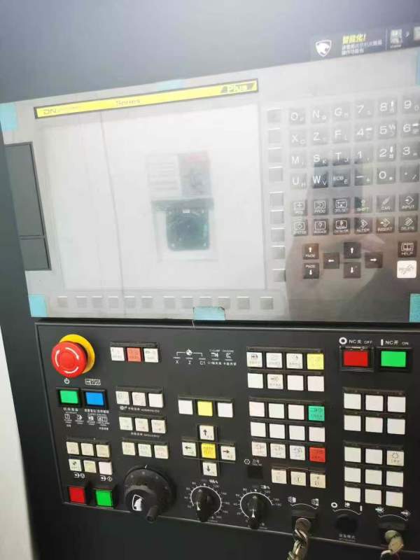 刚买下 迪恩LYNX305斜车系统：发那科TF Plus行程：X轴.