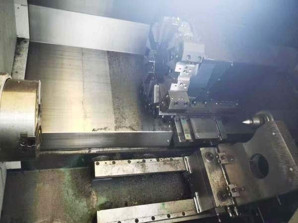 刚买下 迪恩LYNX305斜车系统：发那科TF Plus行程：X轴.