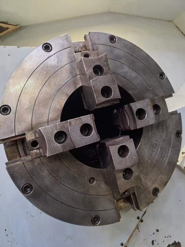 台湾原装立仲CNC-S50/3M重切削数控车床，24寸双液压卡.