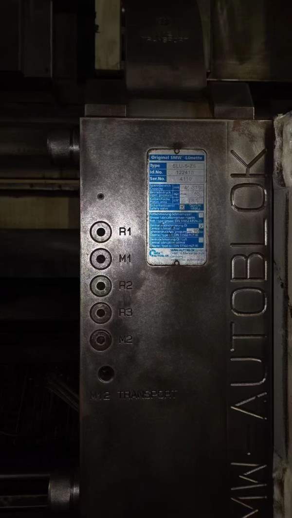 台湾原装立仲CNC-S50/3M重切削数控车床，24寸双液压卡.