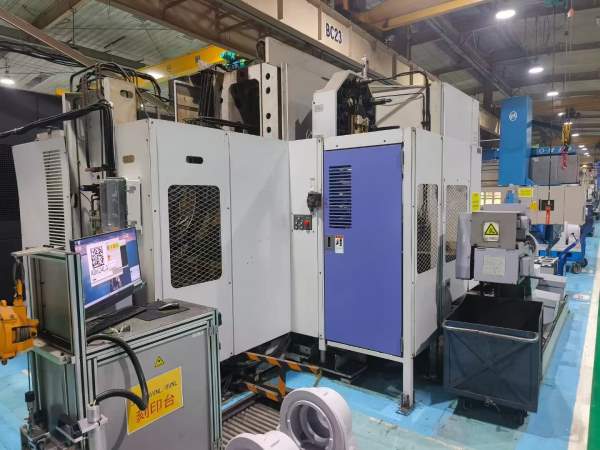 日本三菱800卧式加工中心DH80工作台:800800mmX/Y/Z行.