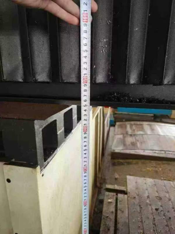 刚拿下一台海天4028重型龙门加工中心，工作台4000X250.