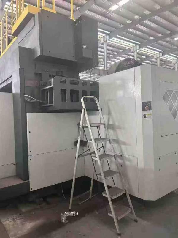 刚拿下一台海天4028重型龙门加工中心，工作台4000X250.