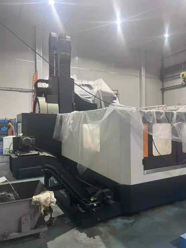 在位出售安徽新诺3015数控龙门、两线一硬、BT50主轴齿.