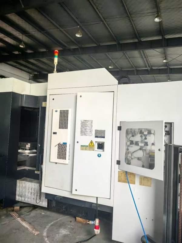 2018年苏州纽威500双工位卧加双工作台交换三轴滚柱导.